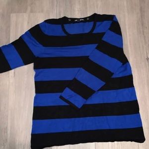 Cable and Gauge stripped shirt Size XL